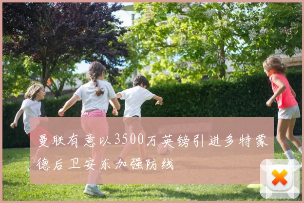 曼联有意以3500万英镑引进多特蒙德后卫安东加强防线
